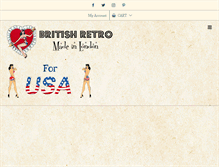 Tablet Screenshot of britishretro.com
